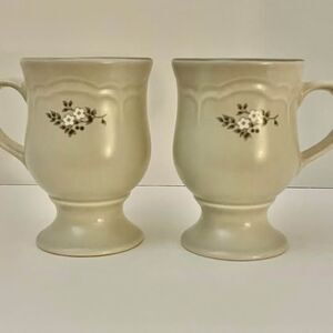 Pfaltzgraff Mugs, ‘Heirloom’ Design, x2